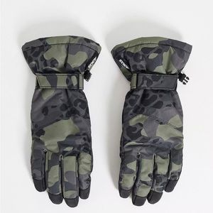 *BRAND NEW* Asos men L/XL camouflage winter gloves